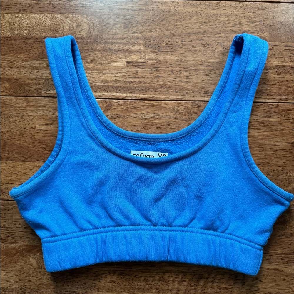 Refuge Athletics Sky Blue Top